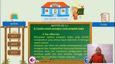 Materi TIK kls 8 Mengenal perangkat lunak pengolah angka