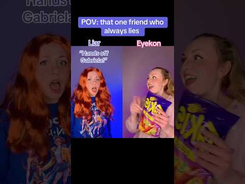 POV: that one friend who always lies #katseye #eyekons #shorts