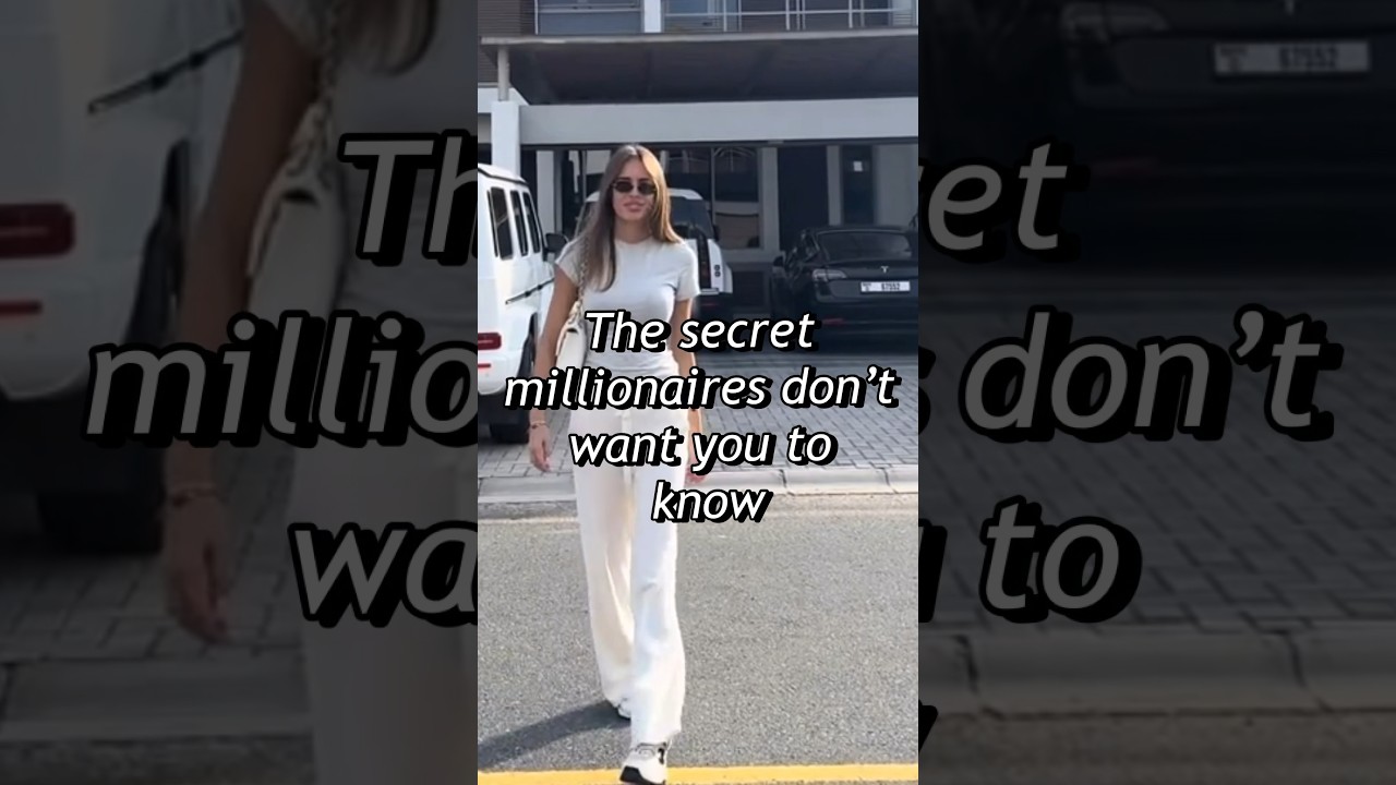 The secret millionaires don’t want you to know YouTube