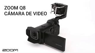 ZOOM® Grabadora Video HD Q8 Handy 4 Canales de audio video