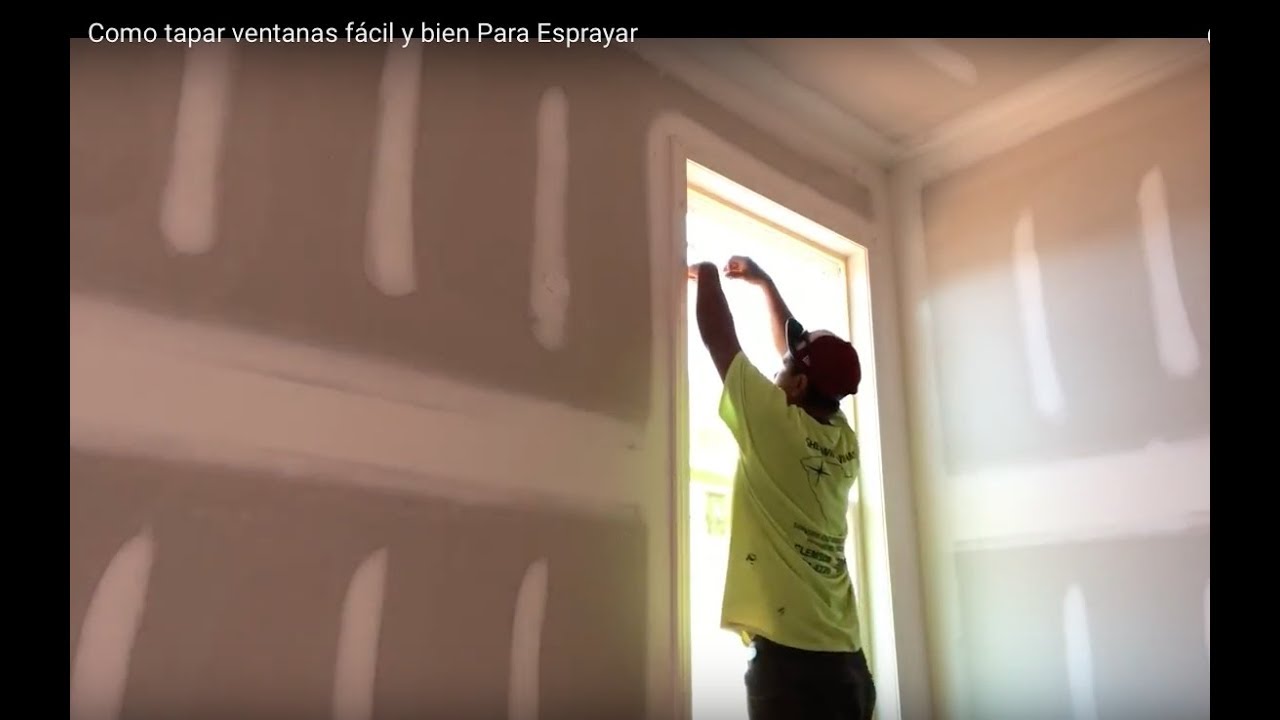 Como hacer una pared falsa para tapar una ventana 
