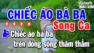 Karaoke Chiếc Áo Bà Ba Song Ca Nhạc Sống | Karaoke Bảo Kim