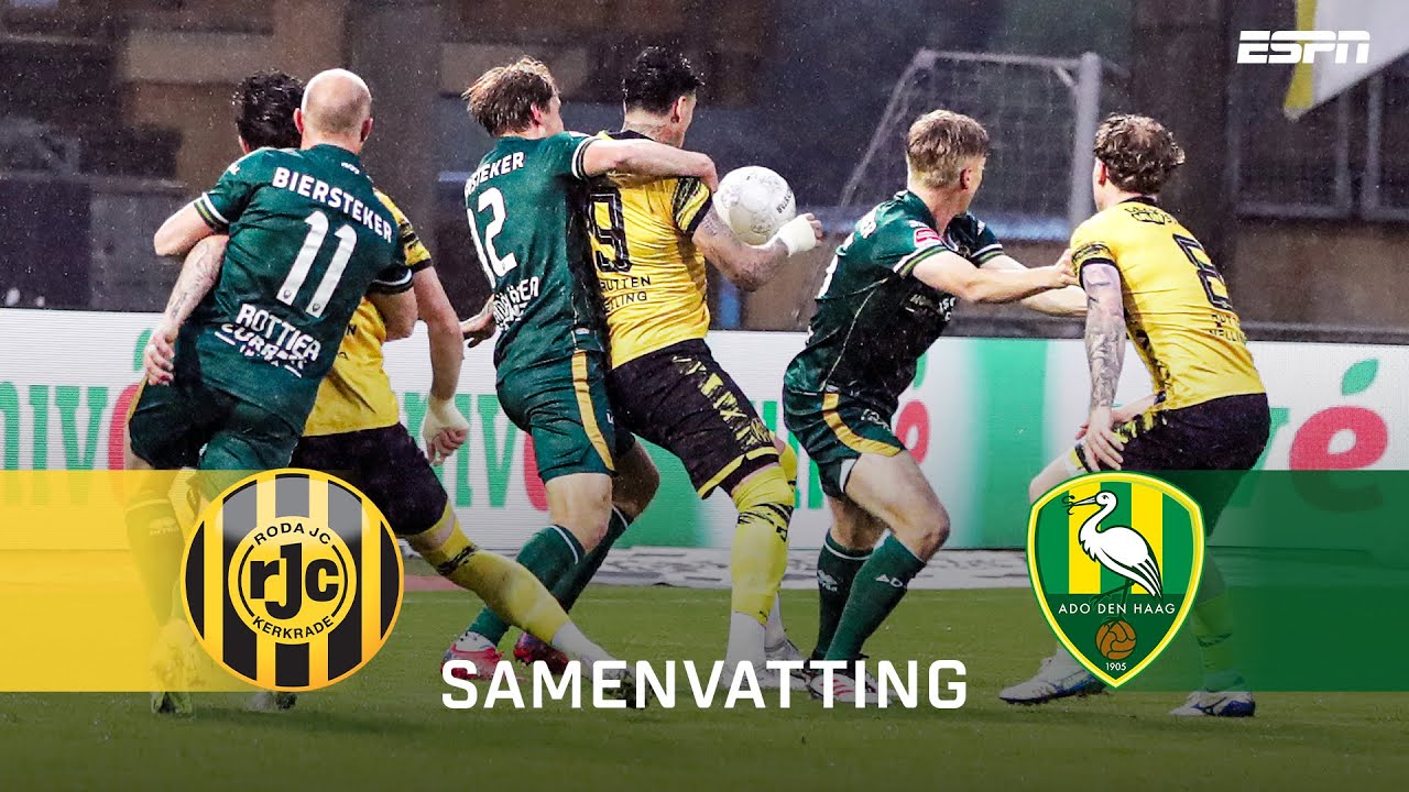 🥵 DOELPUNT in de ALLERLAATSTE minuut ⏰ | Samenvatting Roda JC - ADO Den Haag