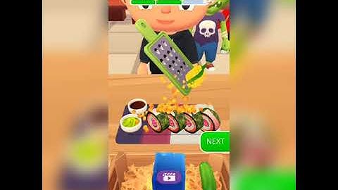 Sushi Roll 3D game walkthrough Android/Ios #Short#sushiroll #gaming #games