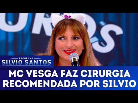 MC Vesga faz cirurgia recomendada por Silvio | Programa Silvio Santos (02/12/18)