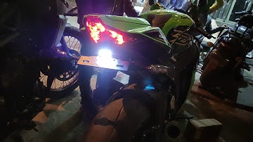 Savage Tail Tidy and Savage Indicator Installed in Kawasaki ZX10R