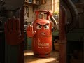 ⚠️ Angry Gas Cylinder Warning You! 😳🔥 Don’t Ignore This…