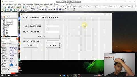 MEMBUAT PENGUKURAN BODY MASSA INDEX (BMI)