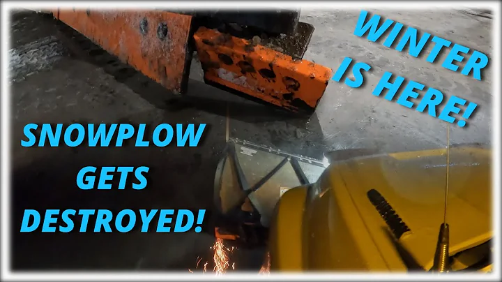 Snowplowing For The First Storm Of The Season!