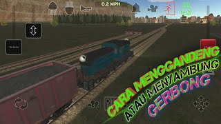 Tutorial main Train and Rail Yard Simulator || Good Game & Game Keren screenshot 3