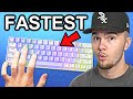 I tried the new fastest fortnite keyboard