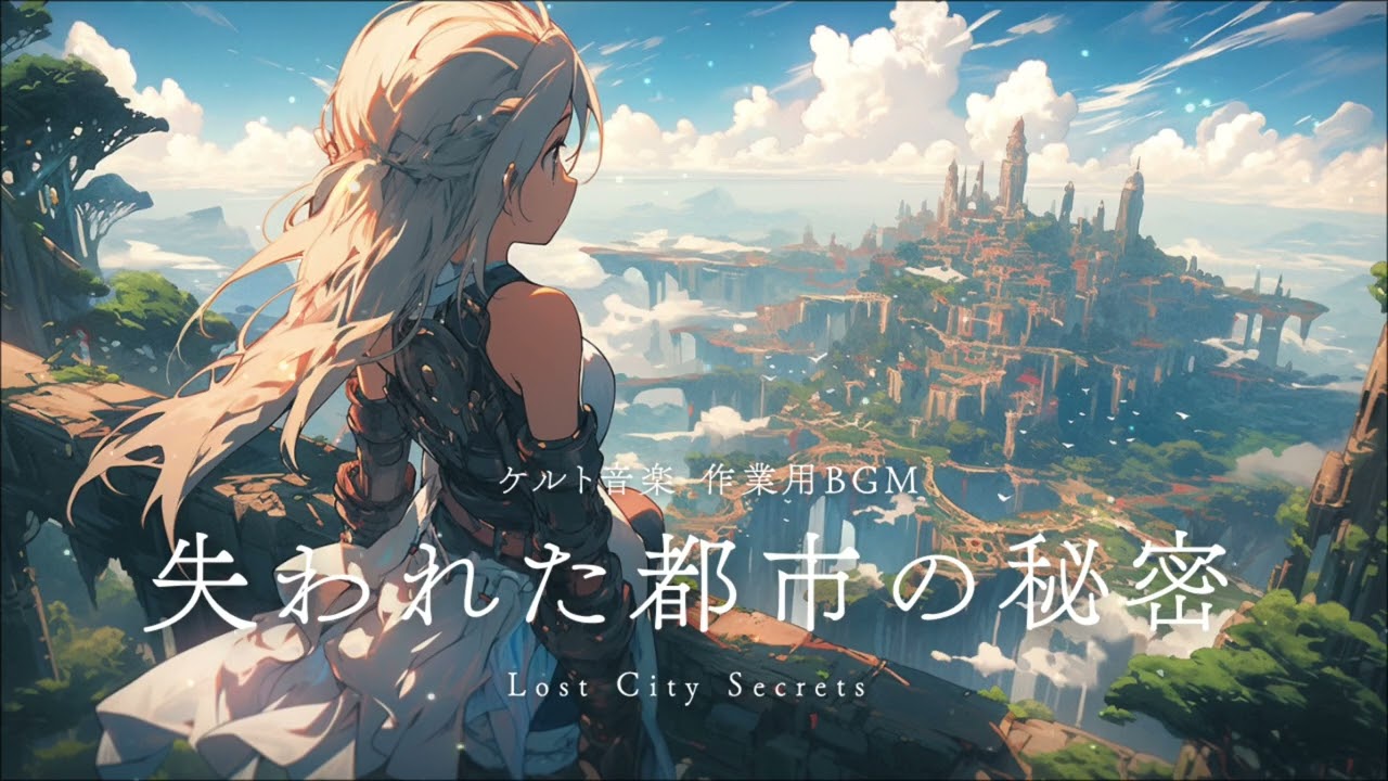 【作業用BGM】失われた都市の秘密 ｜ 異世界ケルト音楽 ｜ 2時間 ｜ 作業・勉強・読書