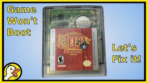 Fixing a Broken Game Boy Color Game That Won