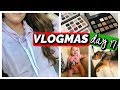 VLOGMAS DAY 17 | My Eyeshadow Palette Collection, New Clothes, Gigi's Almost Crawling!!