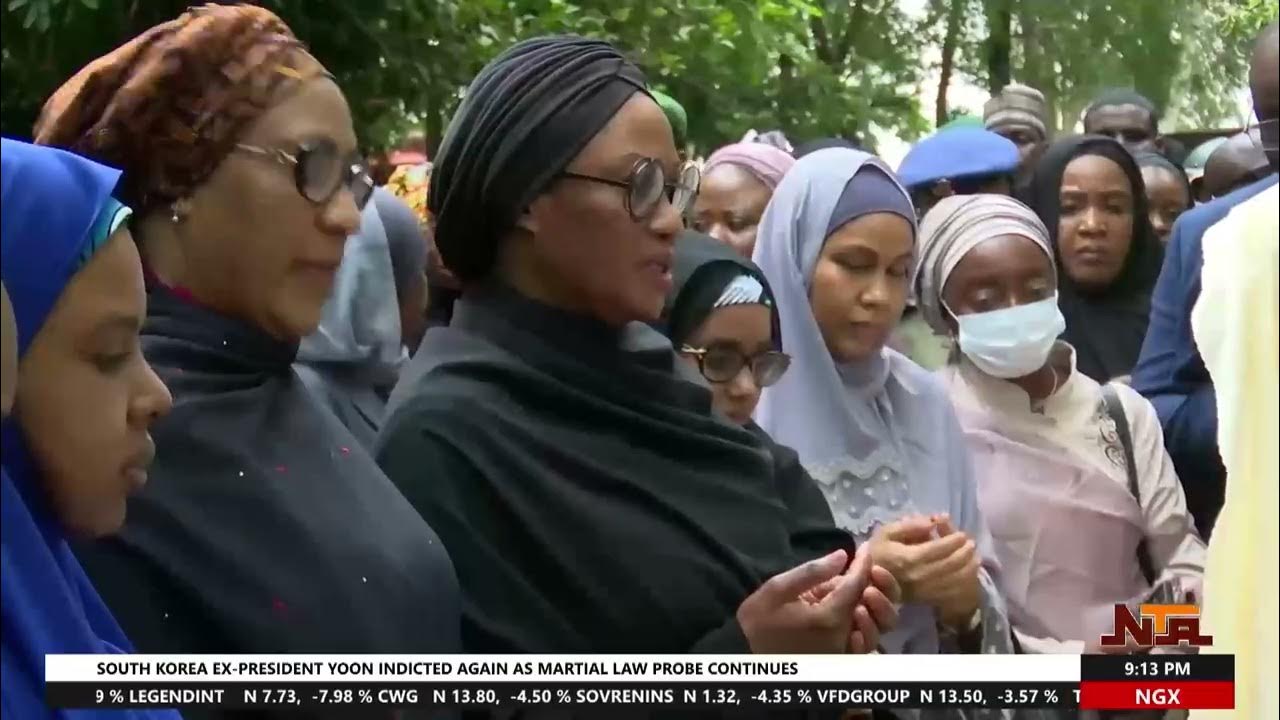 First Lady On Condolence Visit To Daura- State House Correspondent, Adeniyi Taiwo  Reports