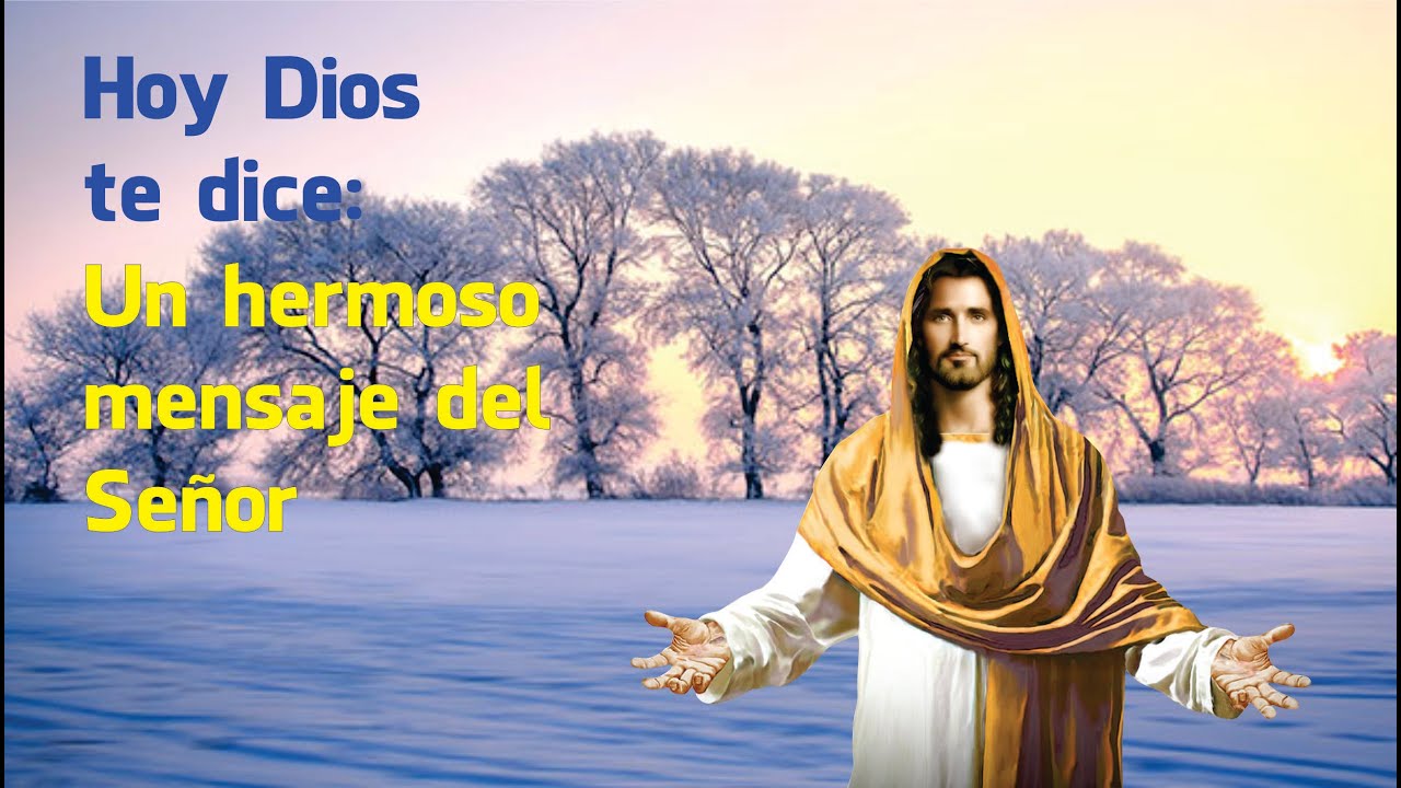 Dios te dice hoy: VIENEN DÍAS DE GRAN BENDICIÓN - MENSAJE DE DIOS - YouTube