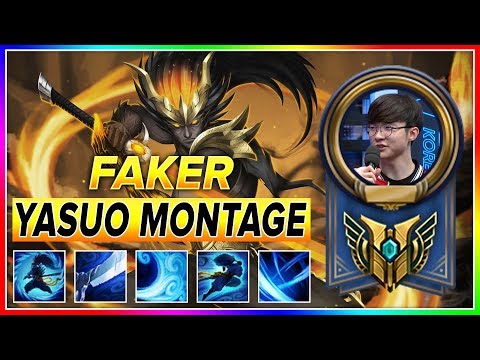 Faker Yasuo Montage 2018 - Best Yasuo Plays Season 8 - League of Legends