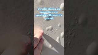 What are osmotic blisters? They sure don’t smell great when popped! #WaterslideRepairs #Maintenance