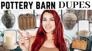 POTTERY BARN HOME DECOR DUPES || LUXE FOR LESS || 2023