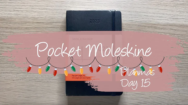 Planmas Day 15 | Moleskine Pocket | @heathermariep...