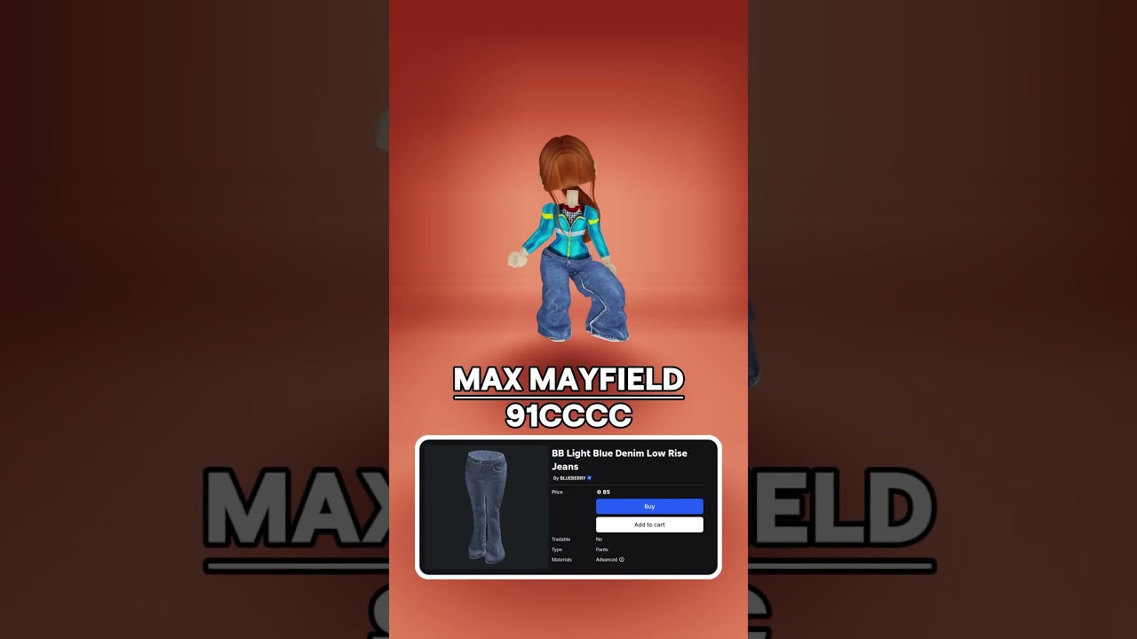 #StrangerThings #roblox | Blueberry UGC 💙