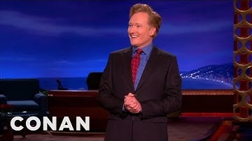 CONAN Monologue 04/15/13 | CONAN on TBS