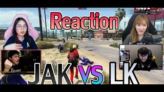 GTAV - รวม Reaction JAK VS LK / Familie City