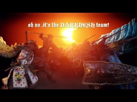 Видео: Rep 70 conqueror dominion : Little conq vs  DARKNESH team. [For Honor]