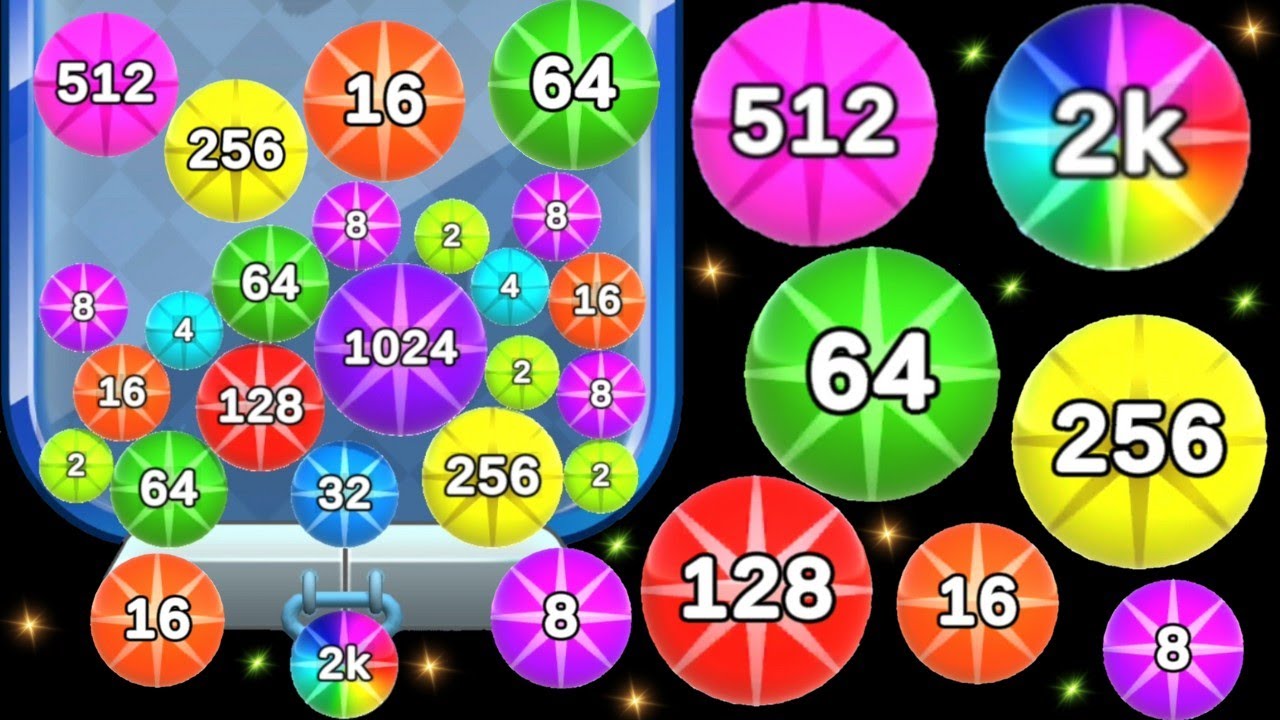 2048 Lucky Merge - Walkthrough Gameplay 