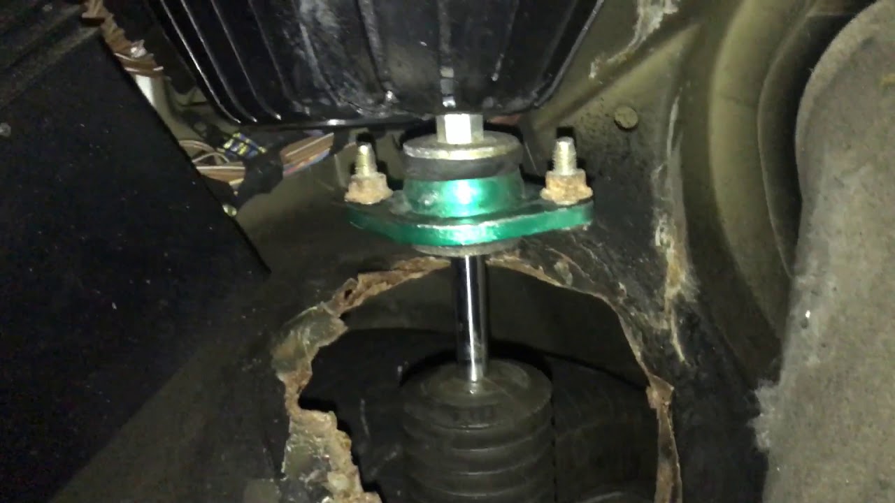 E36 blown strut mount YouTube
