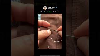 The Seamless Way to Join Thread While Sewing