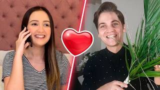 O ENCONTRO ROMÂNTICO ONLINE DA CAMILA E DO DANIEL