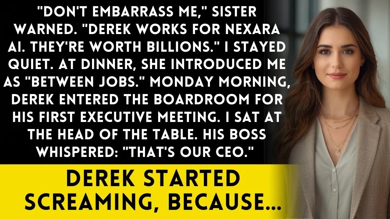 Sister Said 'My Fiancé Works At A Tech Giant' -Until He Walked Into The Board Meeting I Was Chairing