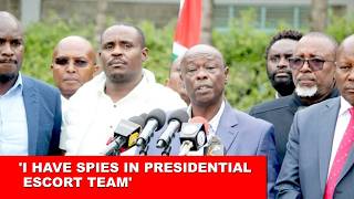 GACHAGUA: I have spies in Presidential escort team, they tell me everything about Ruto!