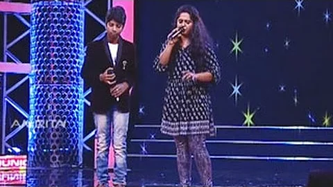 Super Star Junior-5 | Ridhukrishna & Madhusree Narayan Singing - Kalyana Then Nila