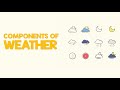 Weather Patterns and Their Key Components
