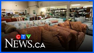 Inside the warehouse helping refugees settle