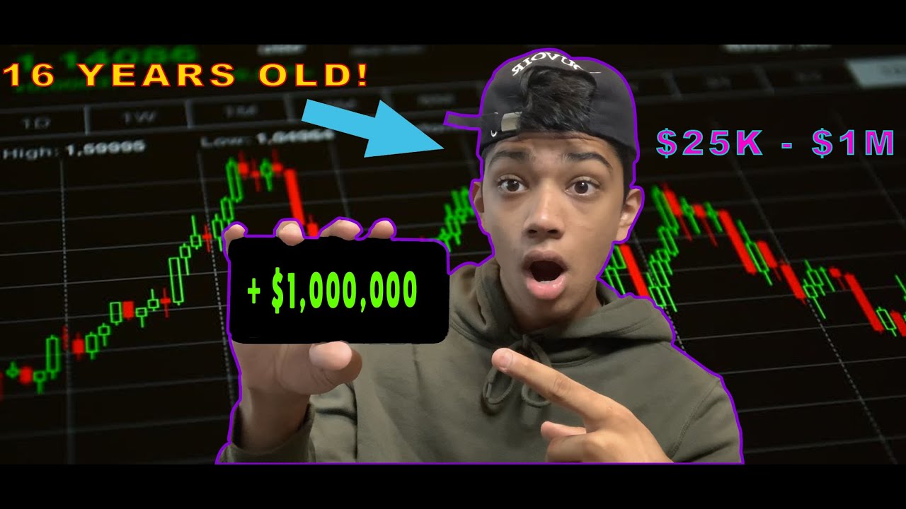 16 YEAR OLDS TRADING JOURNEY FROM $25K TO $1M - YouTube