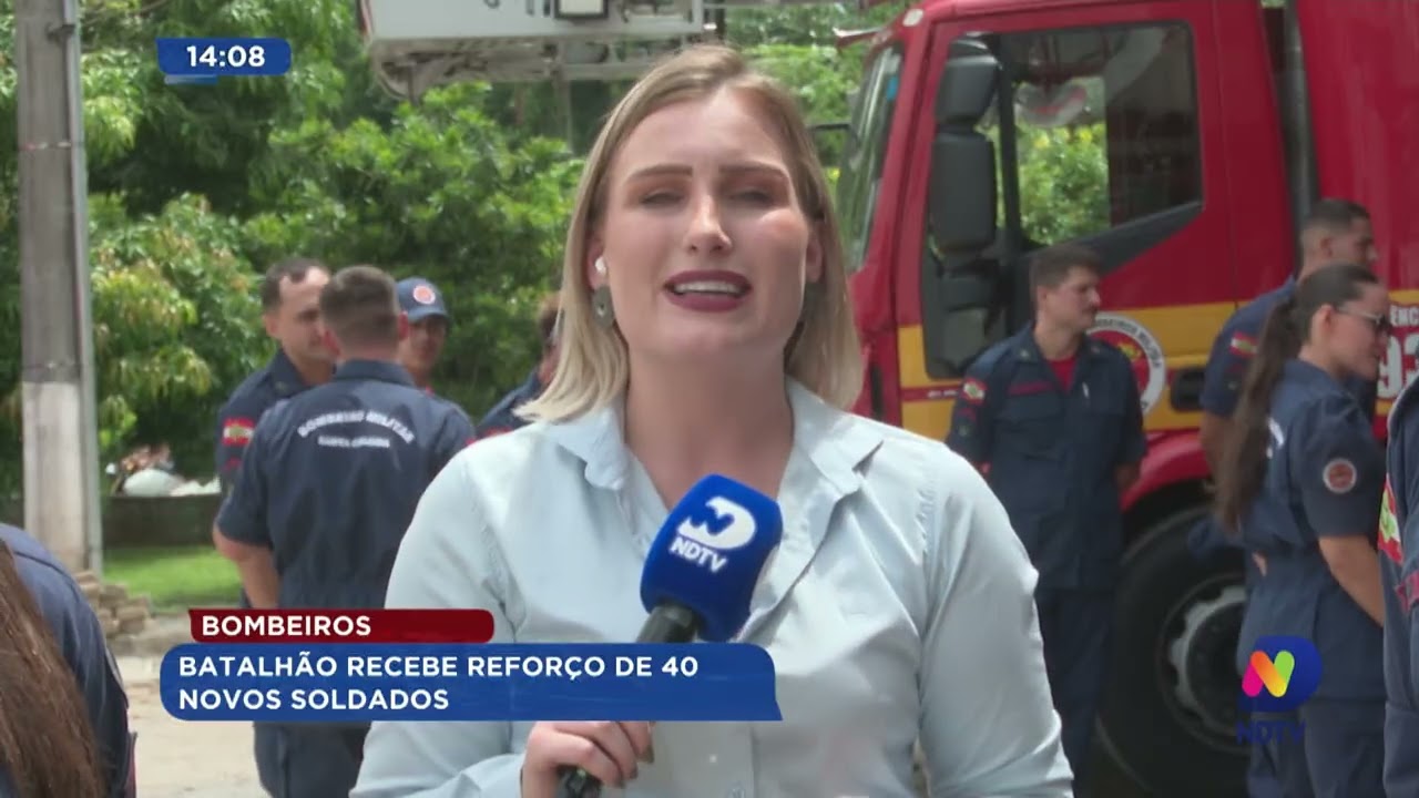 Bombeiros: batalhão recebe reforço de 40 novos soldados