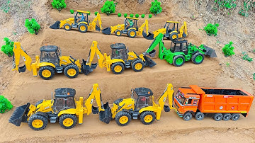 All JCB and Tata truck 2518 parking video | jcb tractor video | jcb 3DX