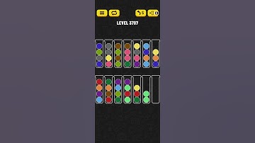 Ball Sort Puzzle Level 3707