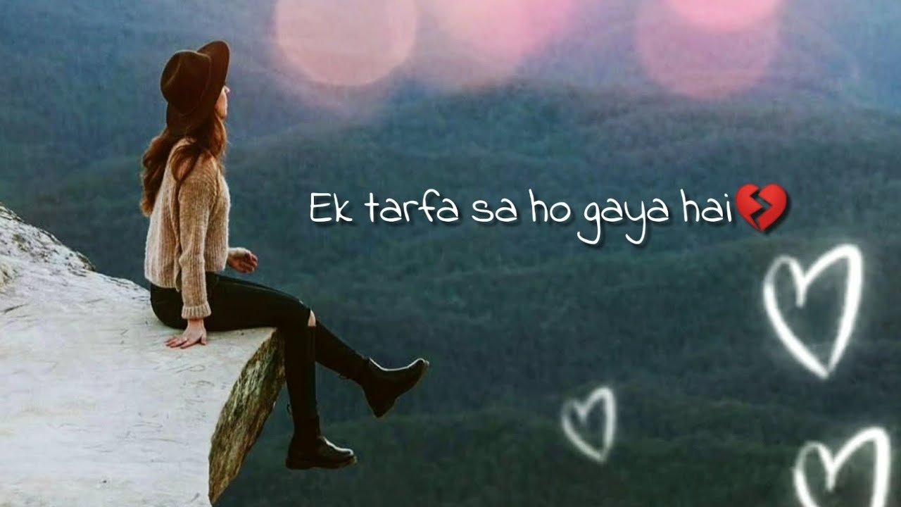 Sad Shayari | Heartbroken Shayari | Ek Tarfa Pyar | Poetry | Hindi Shayri | Attitude Status