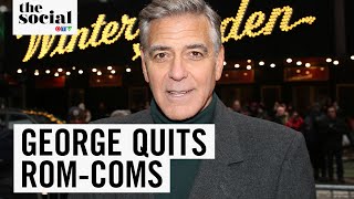 George Clooney Reveals He’s Not Doing Rom Coms Anymore | The Social