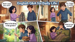 English Qa For Daily Life Learn Daily English English Practice