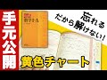 【手元解説】黄色チャートの使い方 (現役東大生講師がおすすめ解き方をレクチャー!)