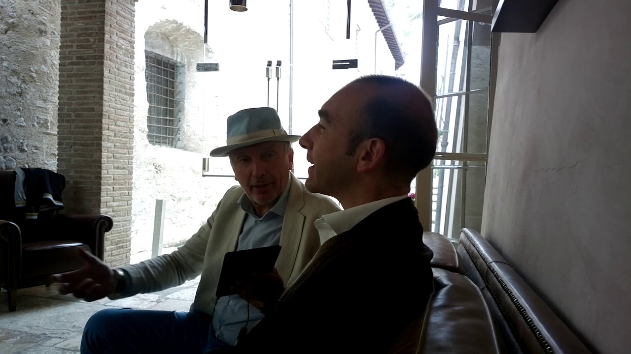 Elio Crociani in diretta su RMTV & Periscope con Federico Bianconi Palazzo Seneca R&C Norcia (Pg)