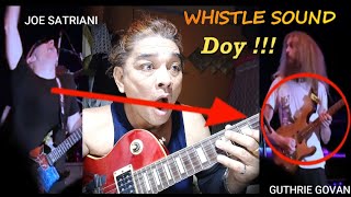 Video thumbnail of "I'M SO SHOCK' SO WITH JOE SATRIANI- HEARING THIS WHISTLE SOUND COMING FROM GUTHRIE GOVAN...STYLE"