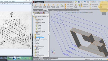 SolidWorks Surface Beginners|Exercise 4|Practice session Tutorial