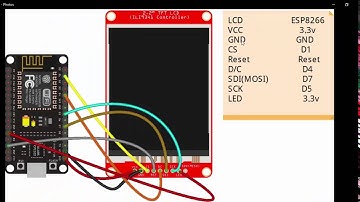TFT LCD screen wifi scan in Nodemcu(esp8266)