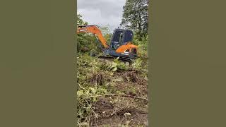 review escavator Doosan dx55#escapator#borneo#kebunsawit